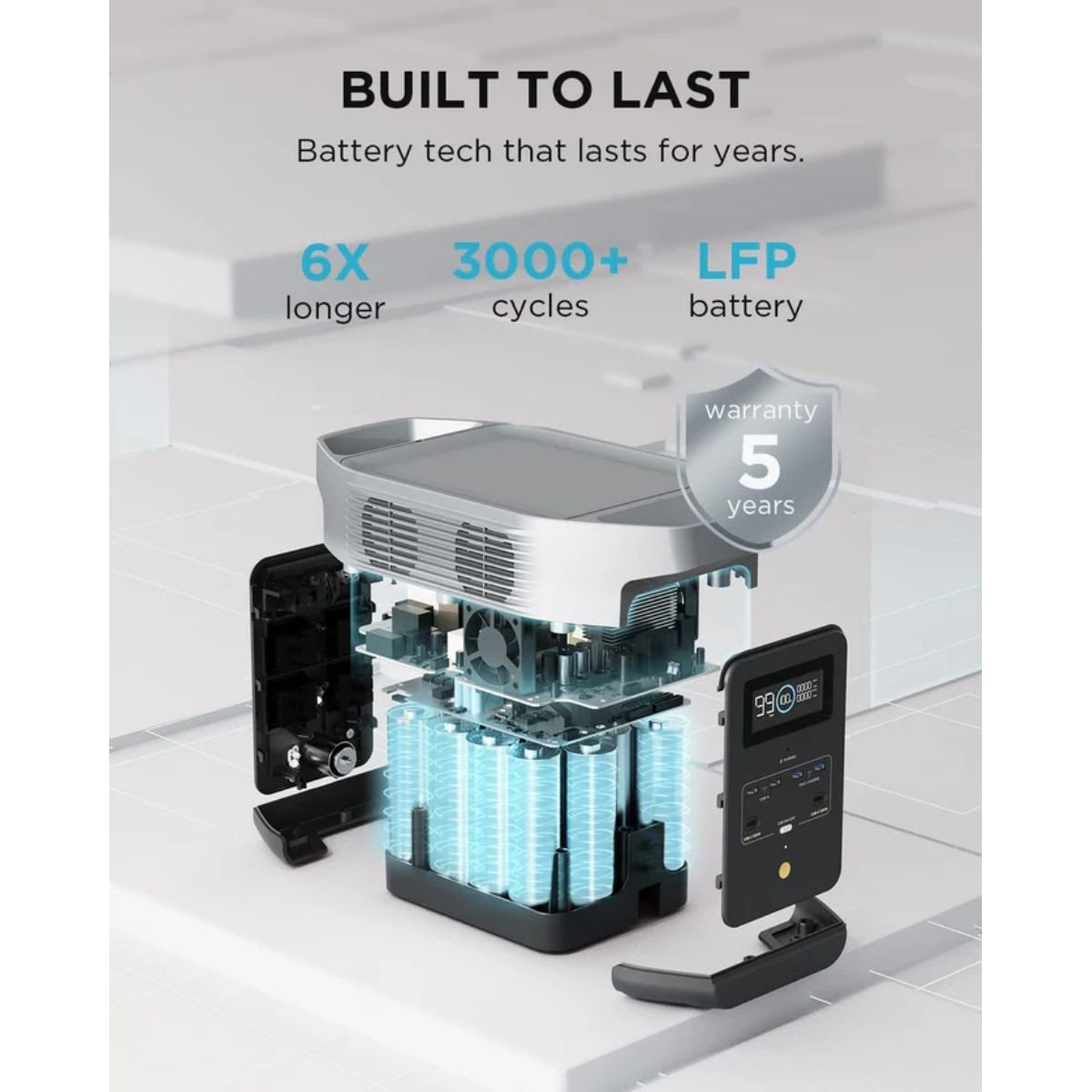Estación de Energía Portátil EcoFlow DELTA 2 (1024Wh / 1800W)